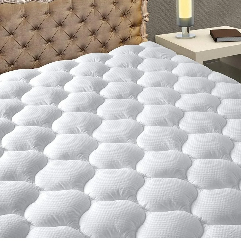 Full Premium Mattress Pad - White